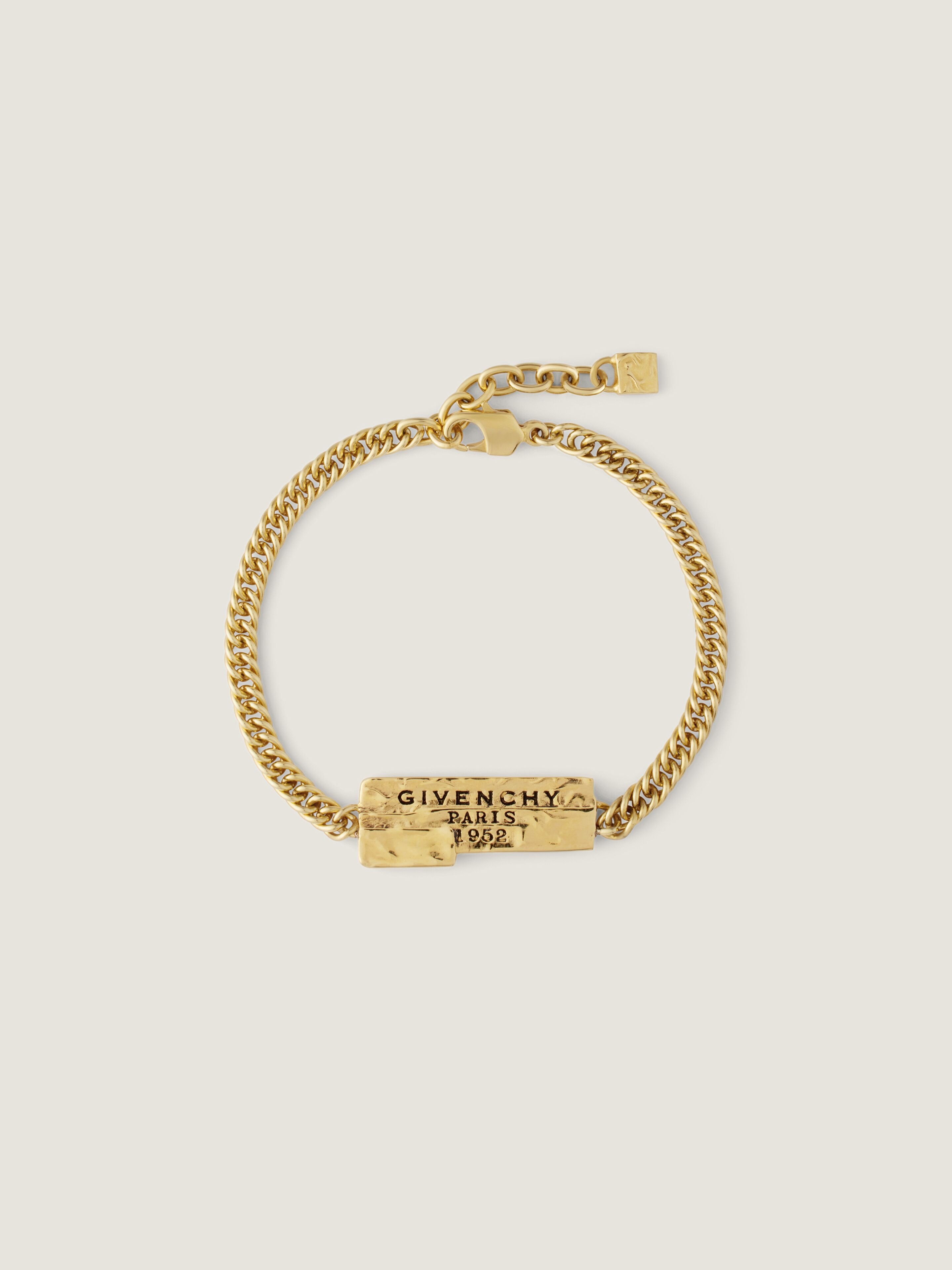 GIVENCHY Tape bracelet in metal and enamel